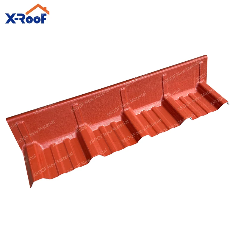 Babero de estanqueidad vertical para teja de techo de ASA y PVC XR-H1075 | XROOF